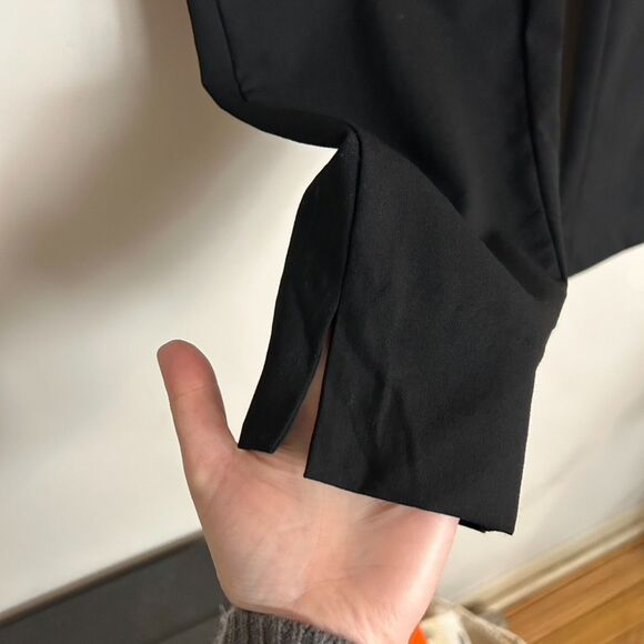 Everlane Women's The Slim Trousers Wool - Black - Picture 6 of 8